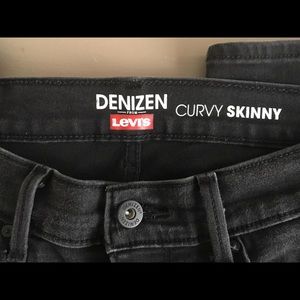 Levi’s Denizen Black Jeans